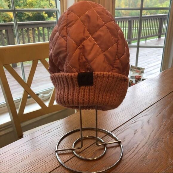 C.C Hat pink. Inside is soft plush. Only tried on. Like new. No tags - Picture 1 of 8